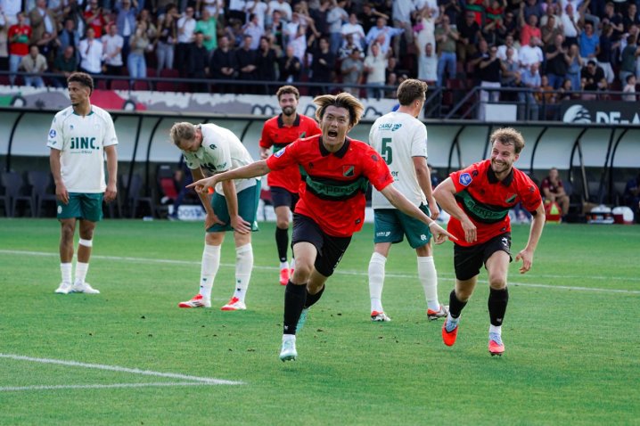 Calvin Verdonk, NEC Nijmegen memimpin klasemen Eredivisie