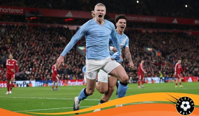 Erling Haaland Bungkam Liverpool 2-1