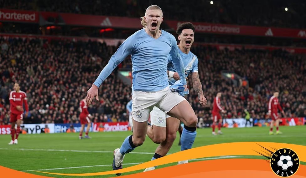 Erling Haaland Bungkam Liverpool 2-1